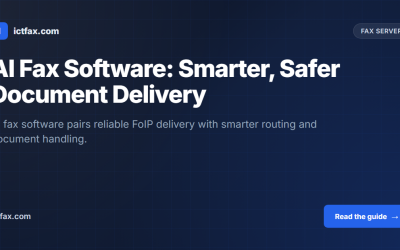 AI Fax Software: Smarter, Safer Document Delivery